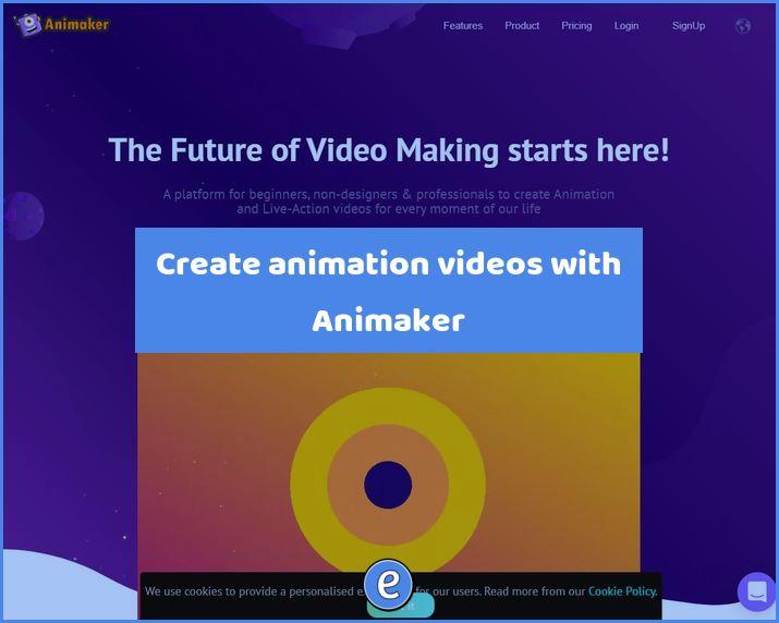 Create animation videos with Animaker