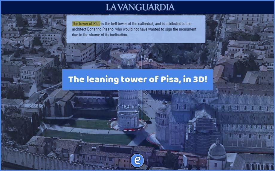 The leaning tower of Pisa, in 3D!