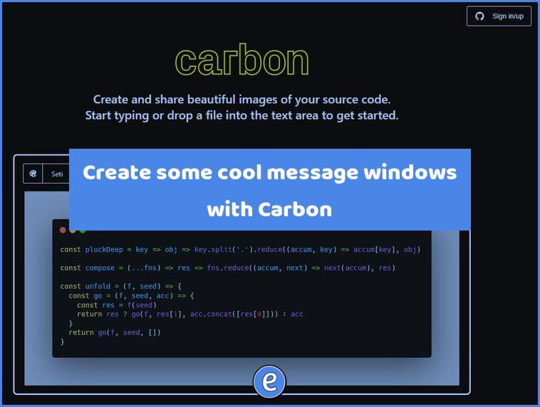 Create some cool message windows with Carbon