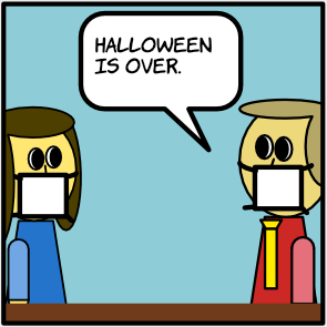 Halloween is over #comic