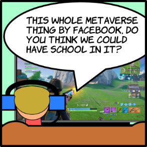 Classes in the Metaverse #comic
